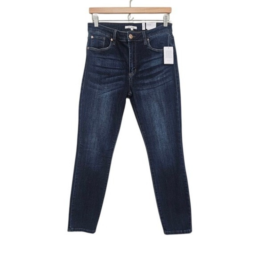 STS Blue Ellie Ankle Skinny Jeans 30 Dark Blue High Rise Stretch Denim NWT ~